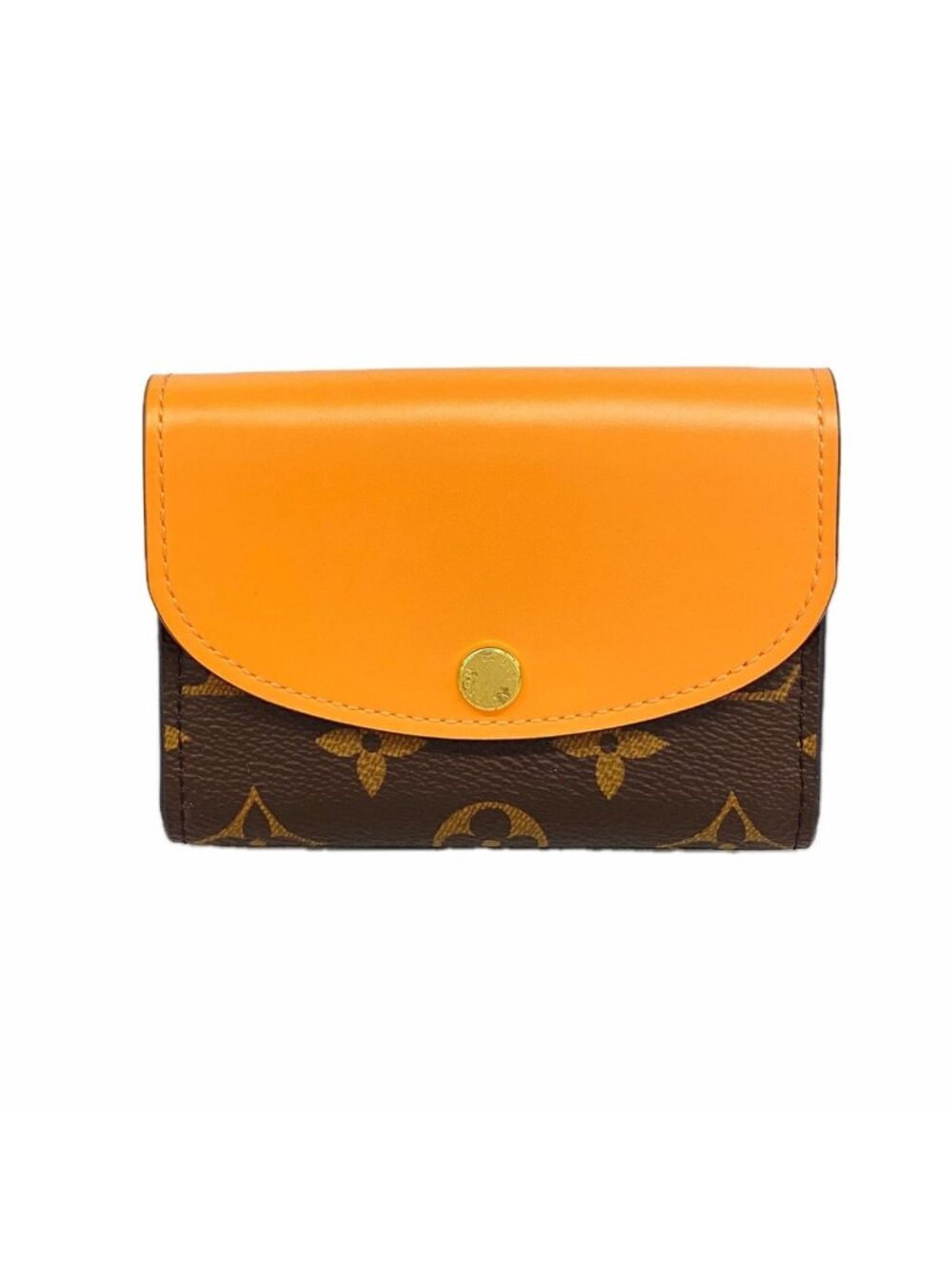 Louis Vuitton Coin Purse Monogram Porte Monnaie Rosalie Apricot